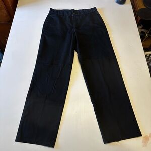 Haggar Men's Black Chinos